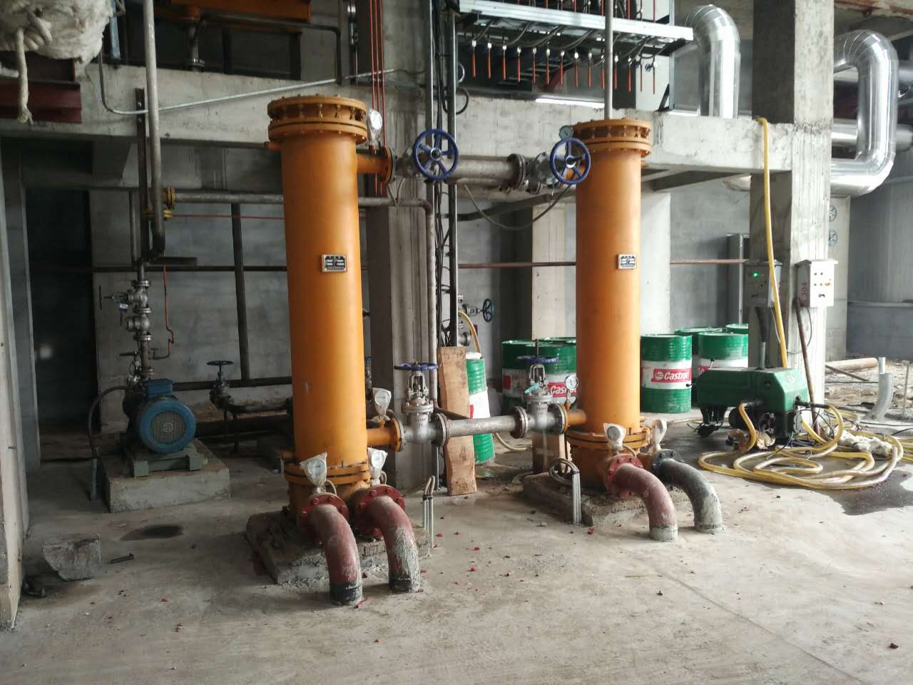 船用冷油器換管，船用冷油器換不銹鋼管